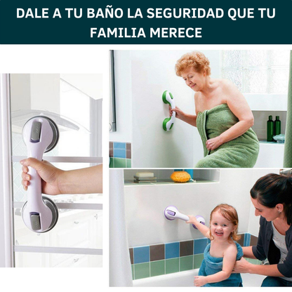 Soporte de Seguridad para Ducha, Tina y Baño - Protege a tu familia de los accidentes en el baño