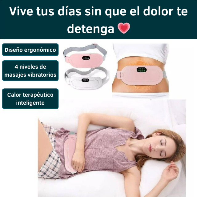 Cinturón Térmico Menstrual - Alivia el dolor menstrual de forma natural y efectiva