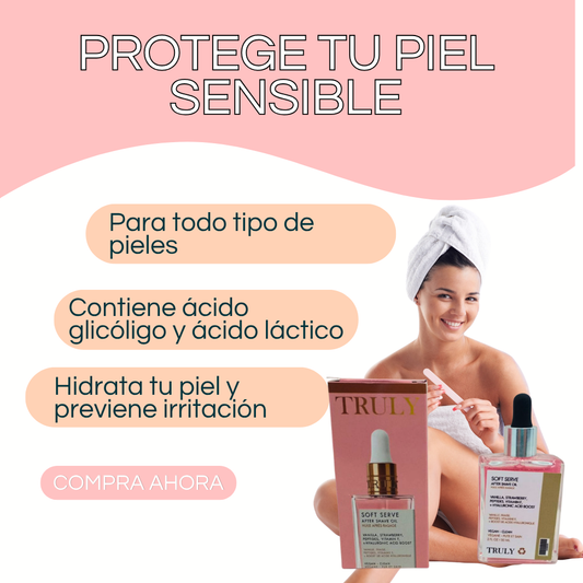 Truly Aceite After Shave - Hidrata y protege tu piel