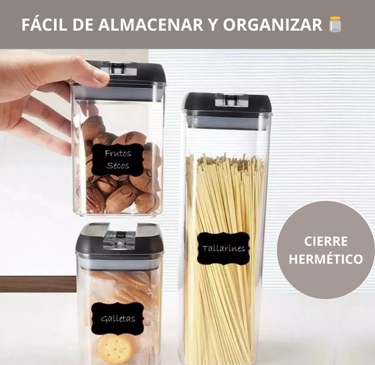 Set De 7 Contenedores Hermético