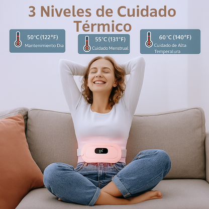 Cinturón Térmico Menstrual - Alivia el dolor menstrual de forma natural y efectiva
