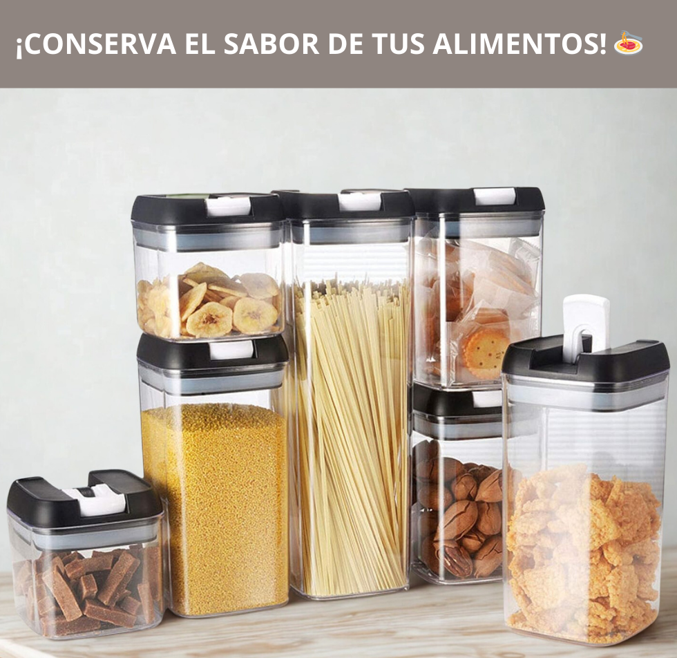 Set De 7 Contenedores Hermético