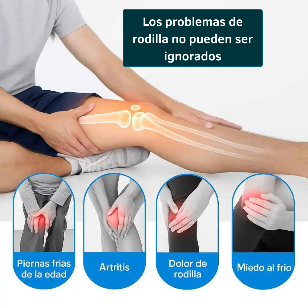 Rodillera Térmica Inteligente - Alivia el dolor de tus rodillas sin pastillas