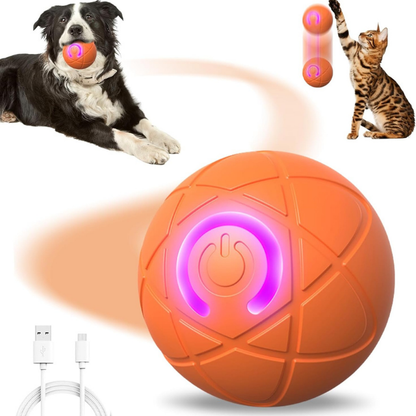 Pelota Inteligente Saltarina para Mascotas - Haz que tu mascota juegue mientras descansas o trabajas