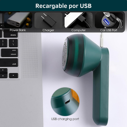 Quita Pelusas Recargable - Dale una nueva oportunidad a tu ropa