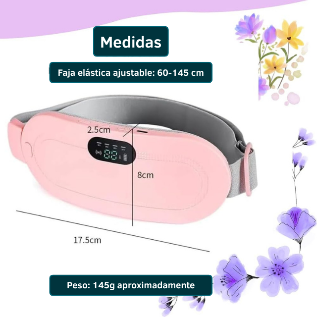 Cinturón Térmico Menstrual - Alivia el dolor menstrual de forma natural y efectiva