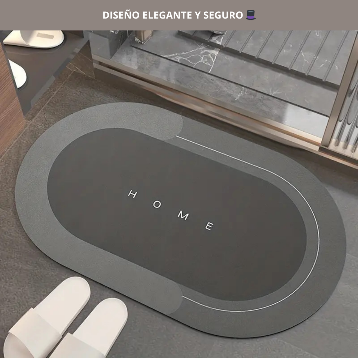 Alfombra de Secado Rápido para Baño