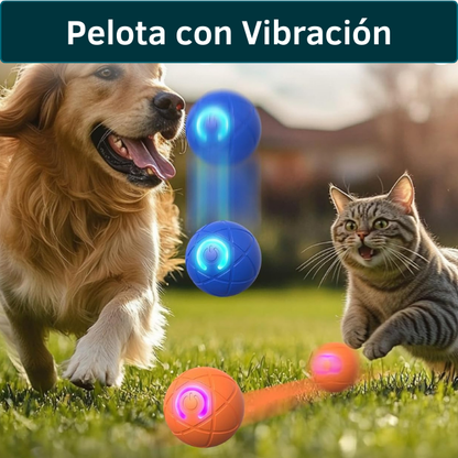 Pelota Inteligente Saltarina para Mascotas - Haz que tu mascota juegue mientras descansas o trabajas