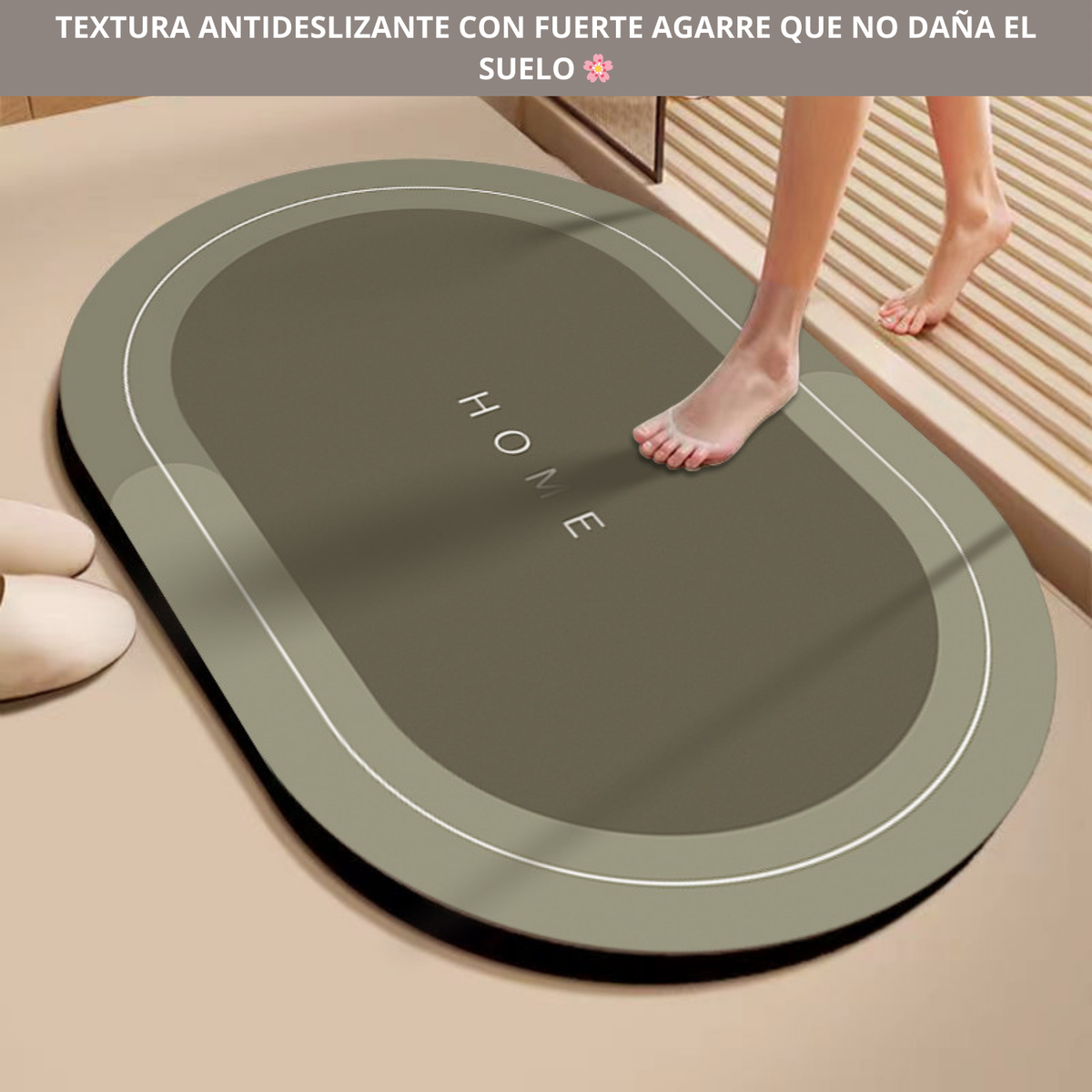 Alfombra de Secado Rápido para Baño