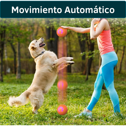 Pelota Inteligente Saltarina para Mascotas - Haz que tu mascota juegue mientras descansas o trabajas